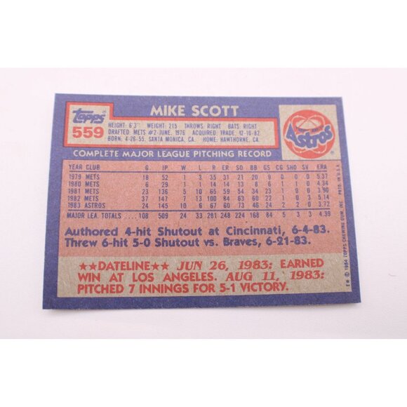 Baseball Trading Cards Topps 1983-4 Collectible In Box Sport Team Not Counted - Picture 4 of 8